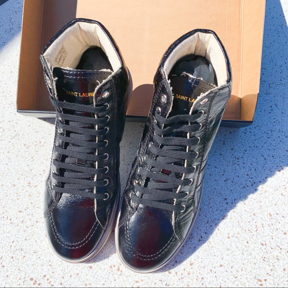 NIB Authentic Saint Lauren Moroder Hightop Sneaker​